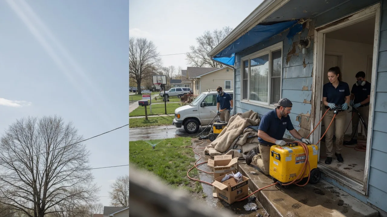Basement Flood Cleanup in Castor, LA near me